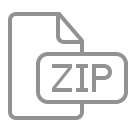 Icono para archivo zip